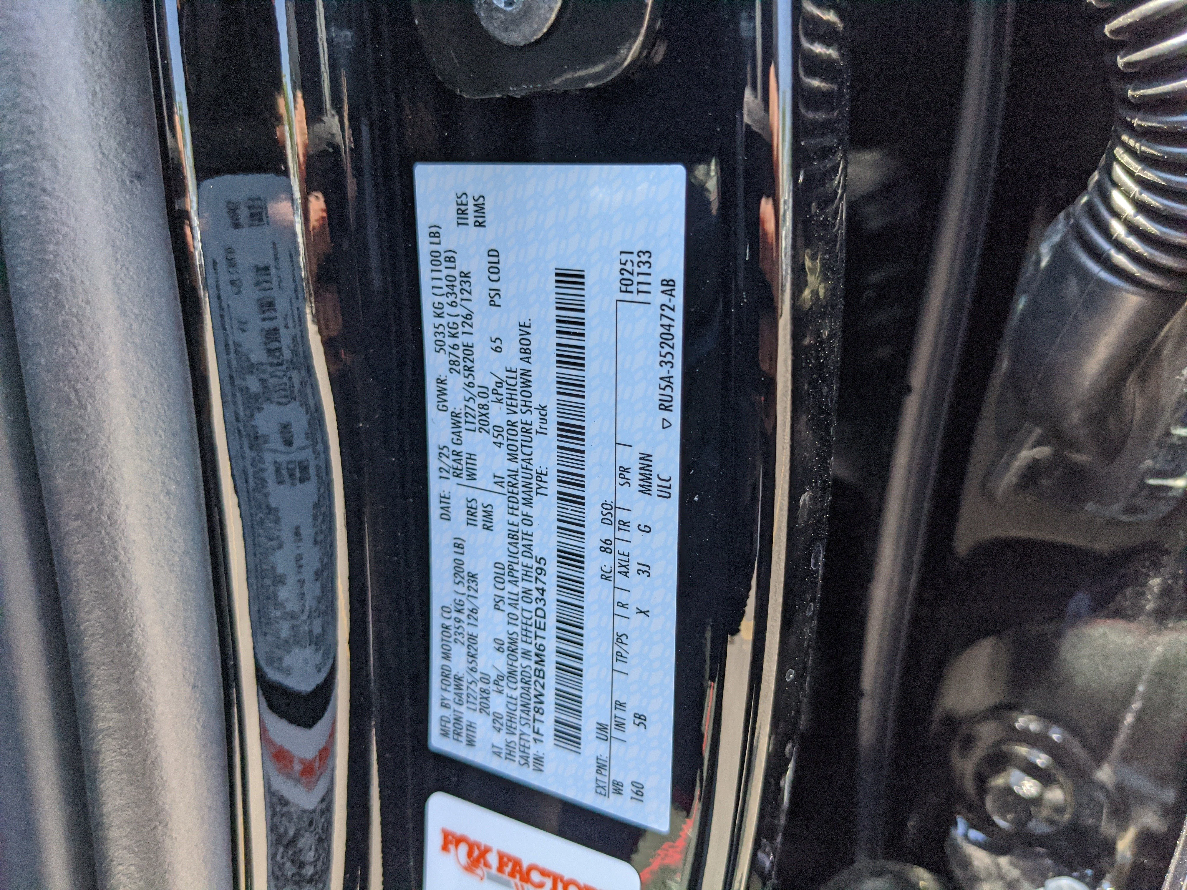 New 2026 Agate Black Metallic Ford F-250® Lariat® image 32