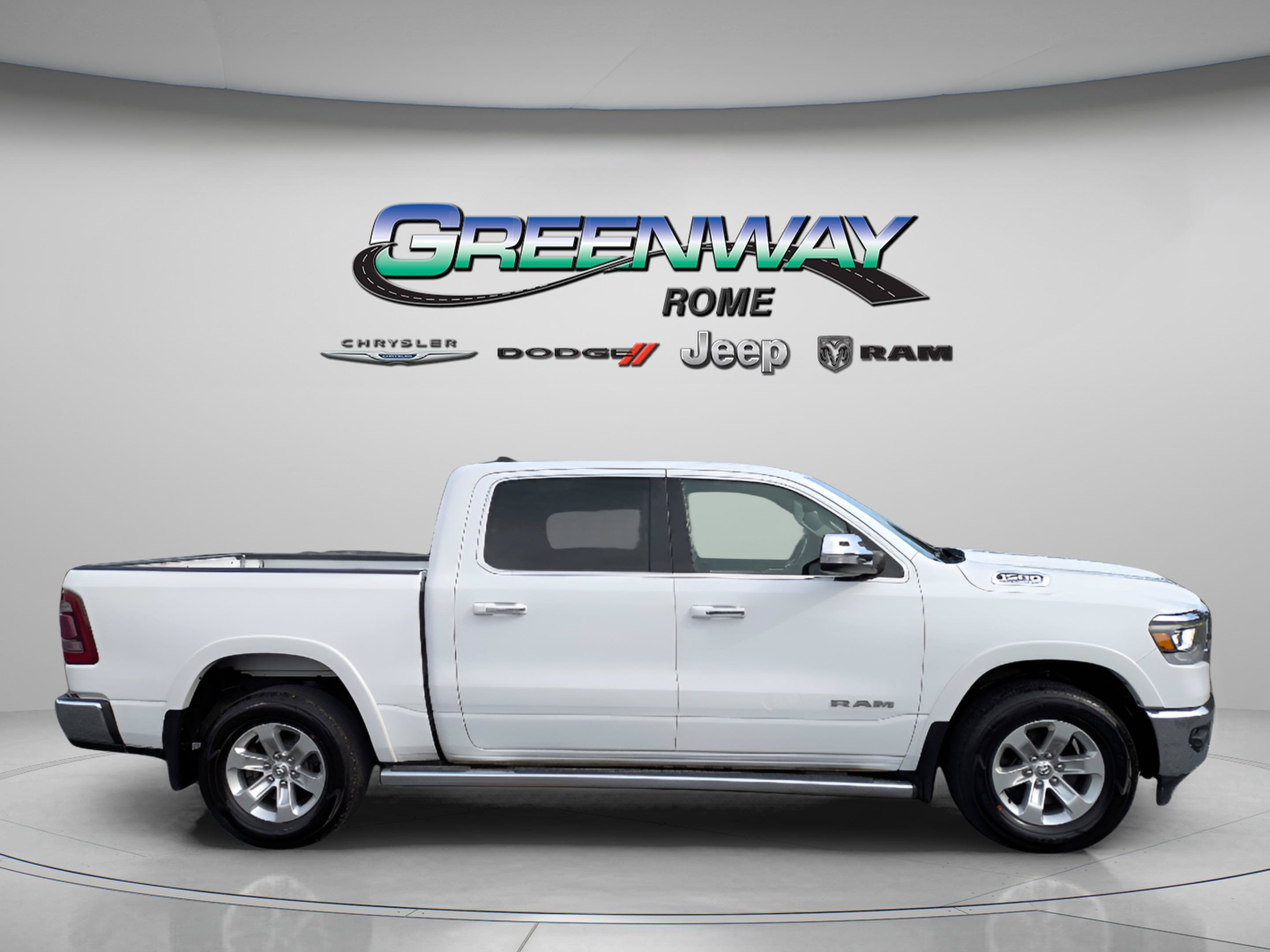 Used 2022 Bright White Clearcoat Ram Laramie image 8