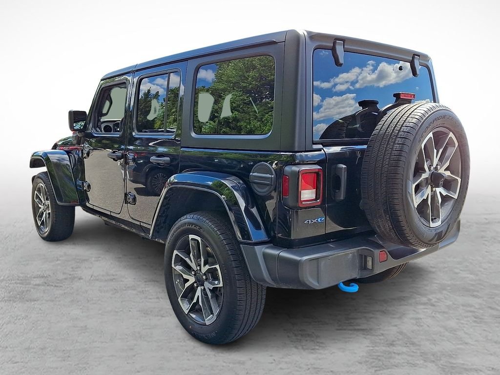 Used 2024 Black Jeep Sport S 4xe image 4