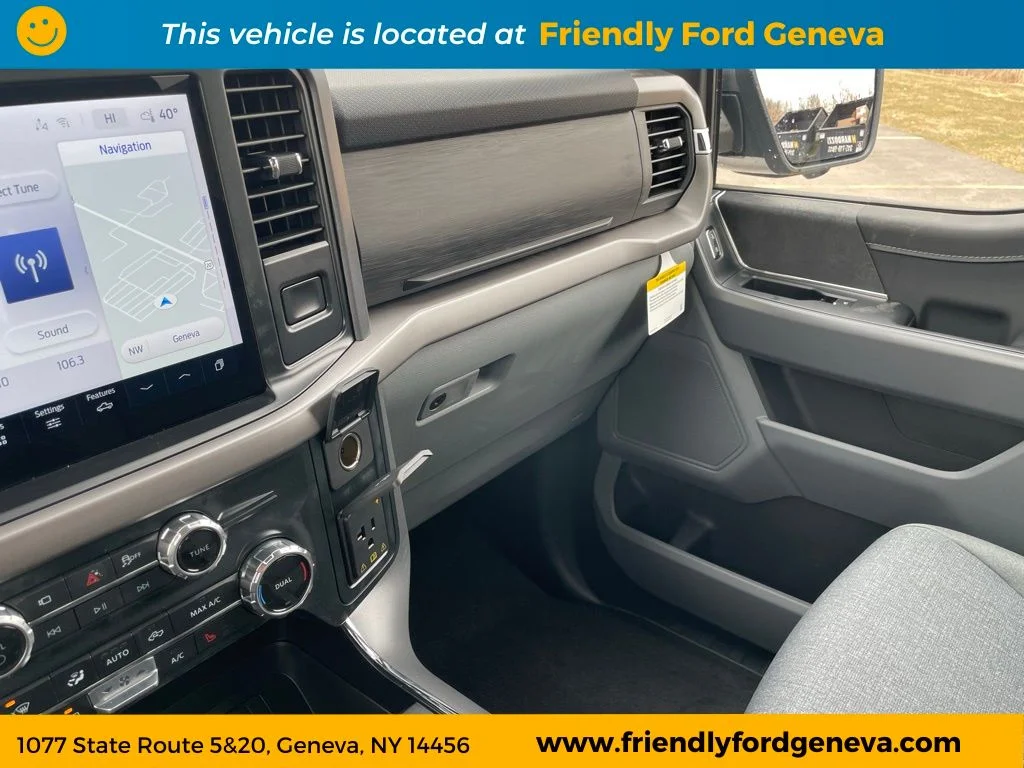 Used 2025 Iconic Silver Metallic Ford XLT image 79