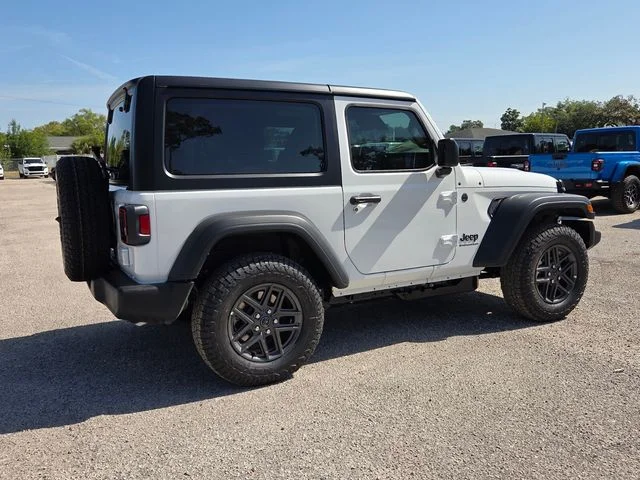 New 2026 Bright White Clear-Coat Exterior Paint Jeep Sport S image 7
