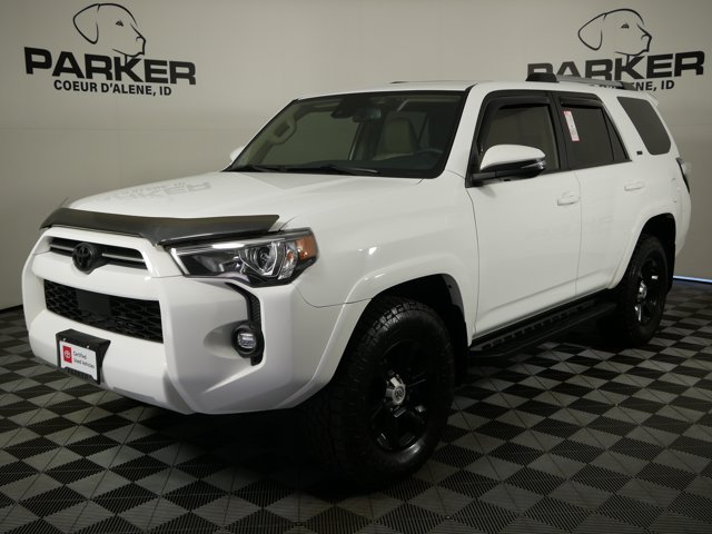 Used 2021 Super White Toyota SR5 Premium image 1