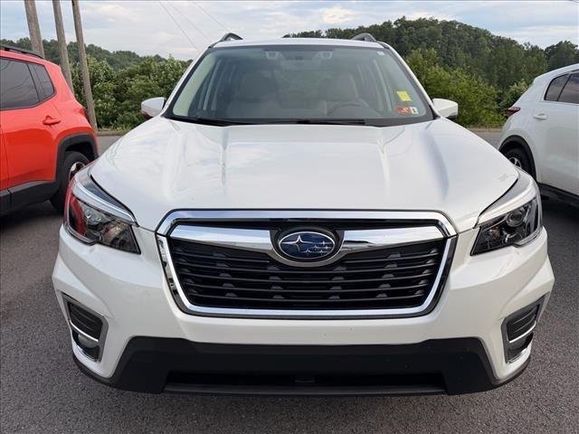 Used 2021 Crystal White Pearl Subaru Limited image 3