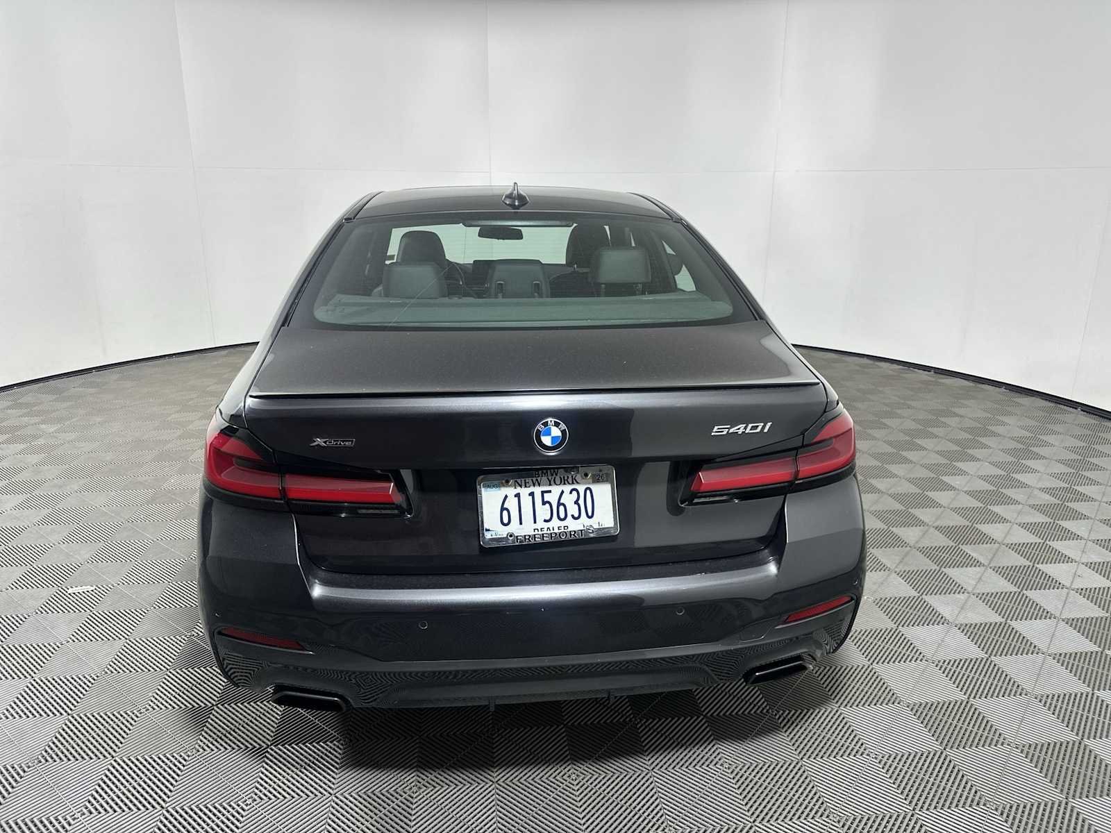 Certified Used 2023 Dark Graphite Metallic BMW 540i xDrive image 6