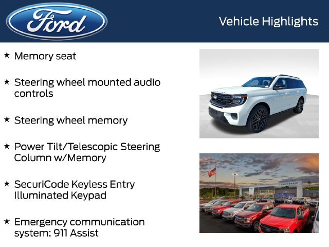 New 2027 Star White Metallic Tri-Coat Ford Platinum image 12