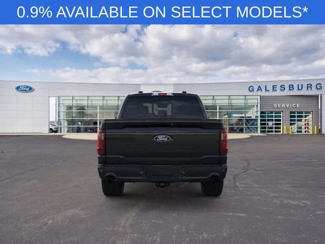 New 2026 Agate Black Metallic Ford XLT image 5