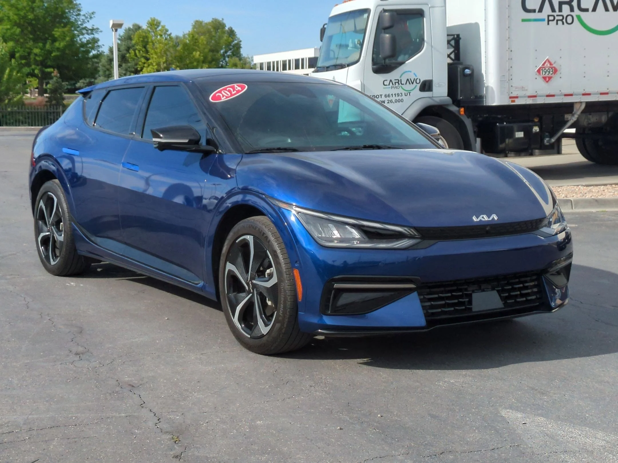Used 2024 Yacht Blue Kia GT-Line image 7