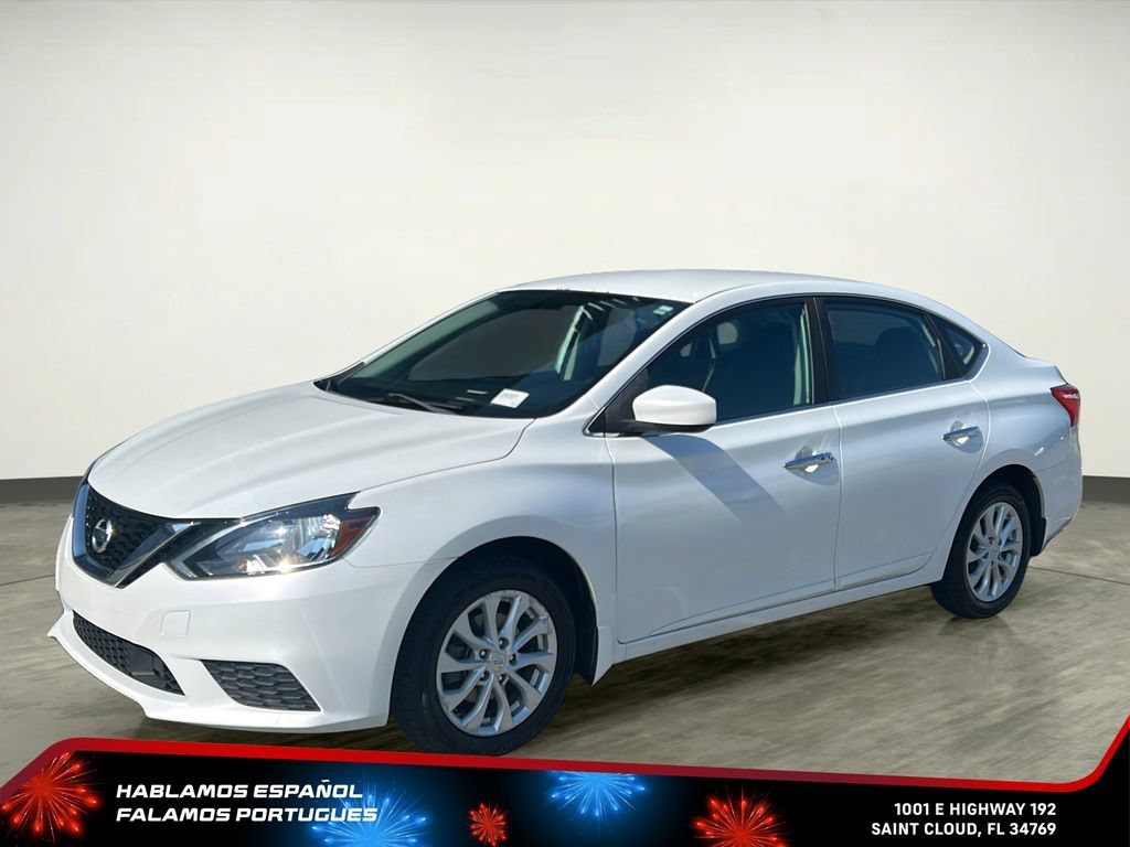 Used 2019 Nissan Sentra SV with VIN 3N1AB7AP4KY226332 for sale in St. Cloud, FL