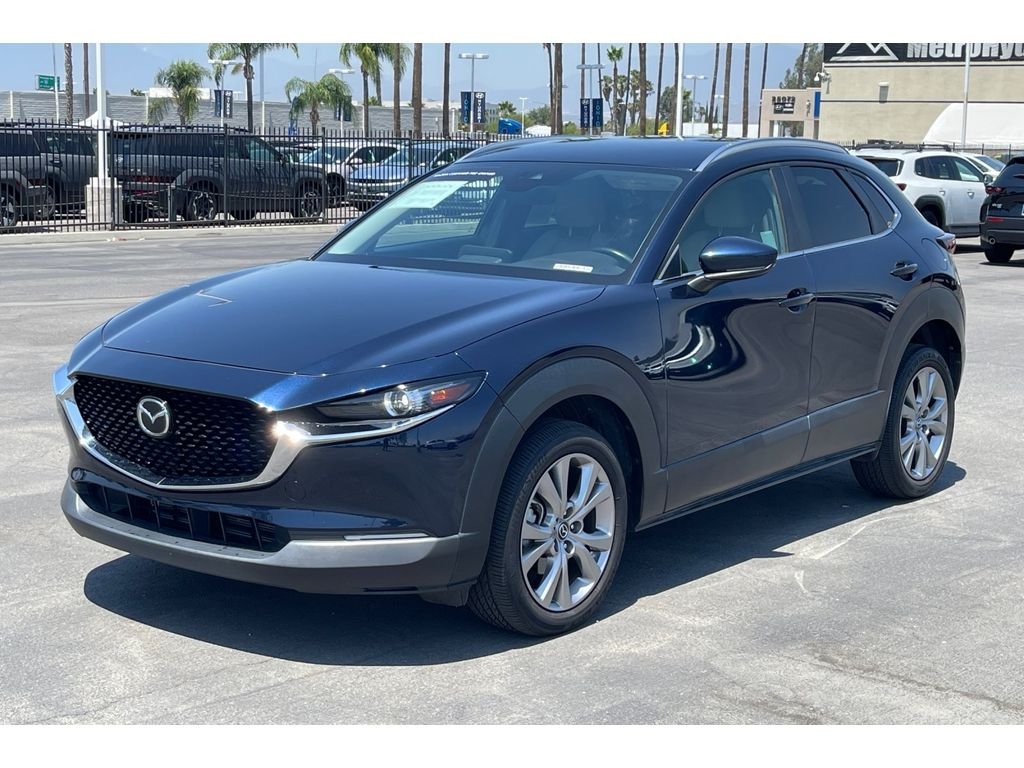 Certified Used 2023 Deep Crystal Blue Mica Mazda 2.5 S Preferred Package image 2