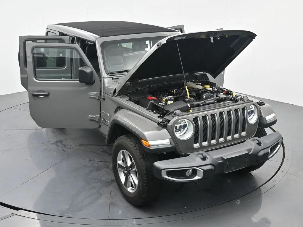 Used 2022 Gray Jeep Unlimited Sahara image 38