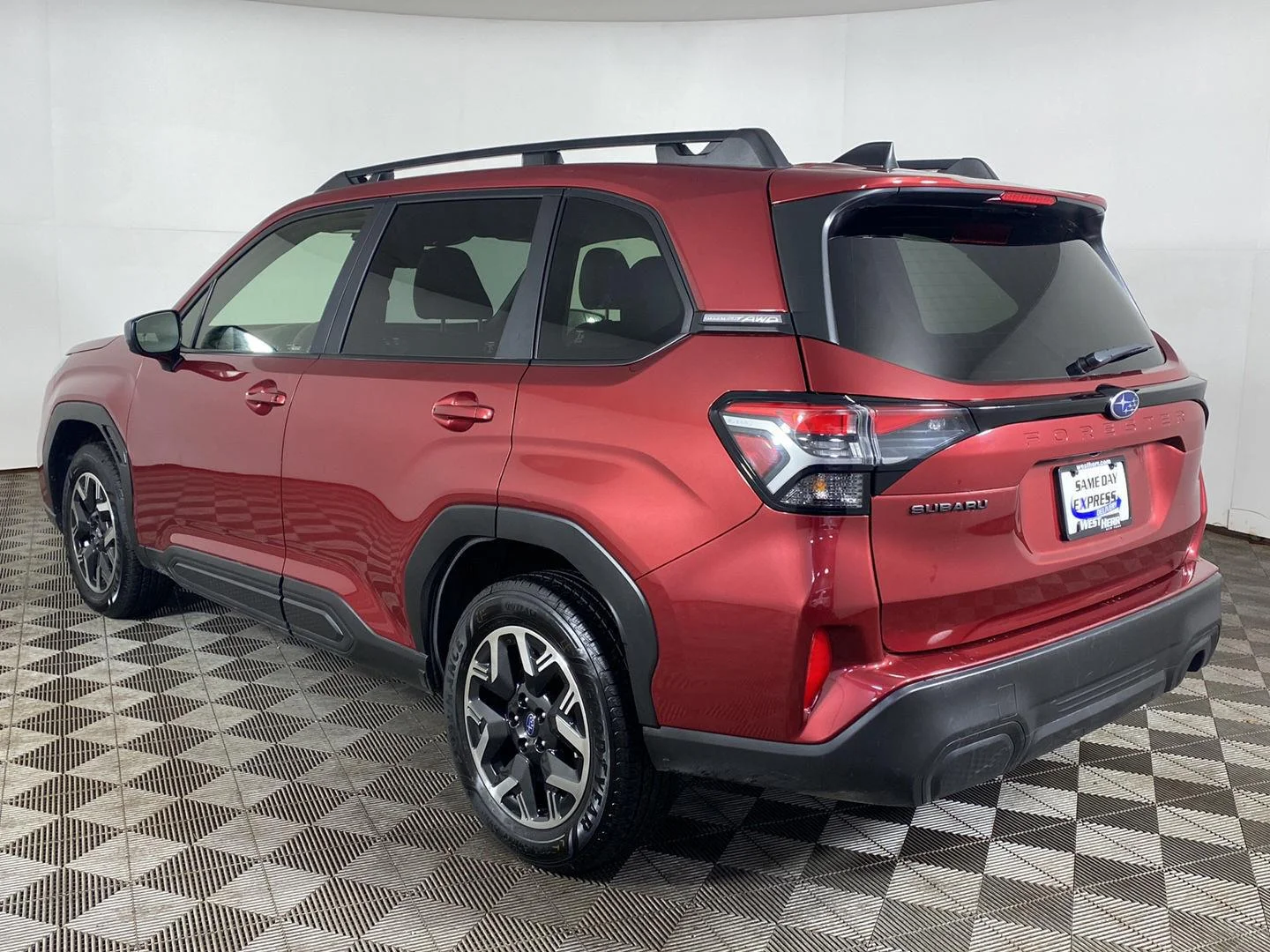 Used 2025 Crimson Red Pearl Subaru Premium image 8