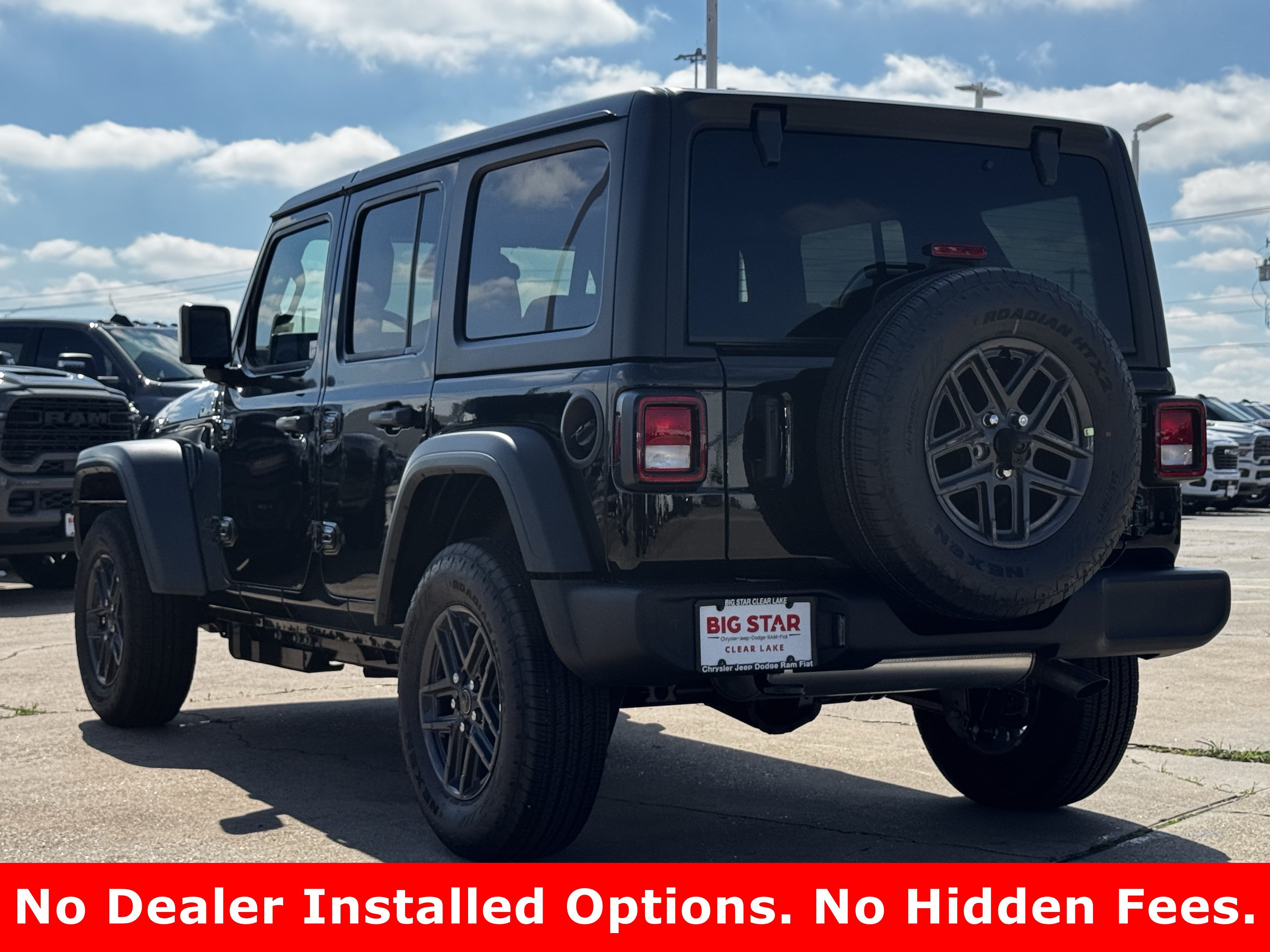 New 2026 Black Clear-Coat Exterior Paint Jeep Sport S image 7