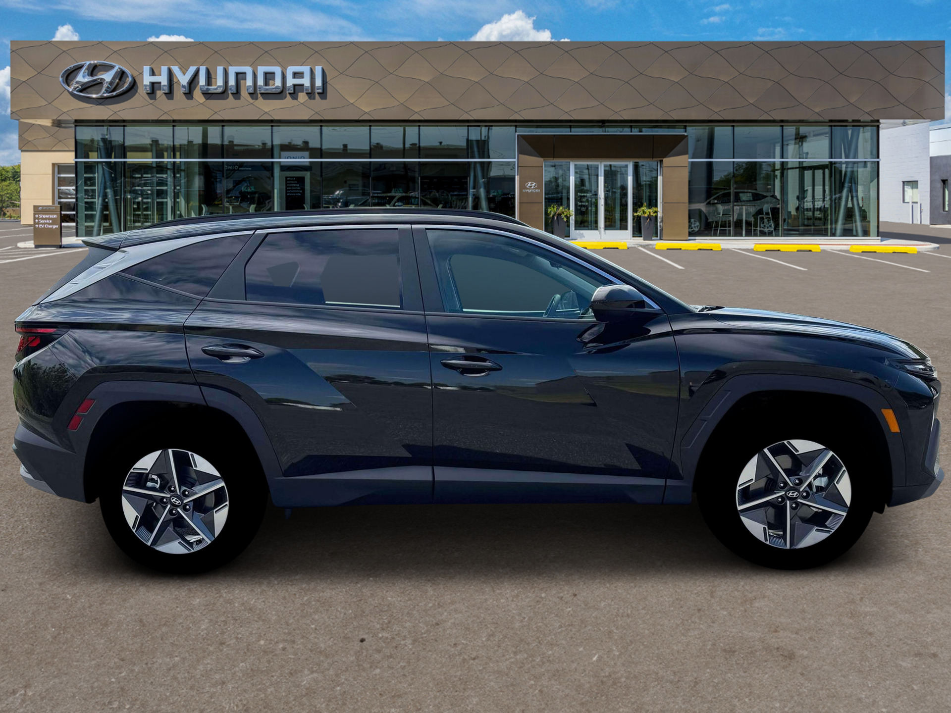 New 2026 Phantom Black Hyundai SEL Plus AWD image 9