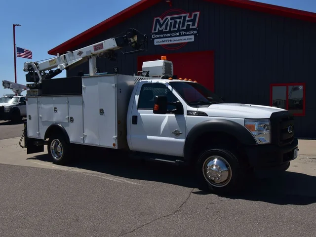 2014 Ford F-550SD Service Crane IMT 3820 7500lbs
