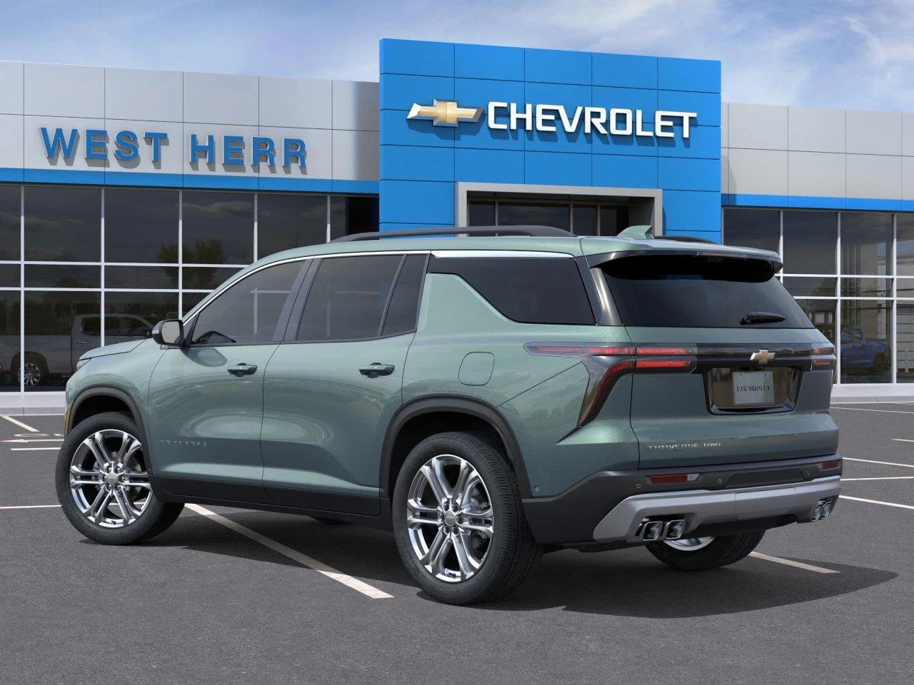 New 2027 Trillium Green Metallic Chevrolet LT image 3