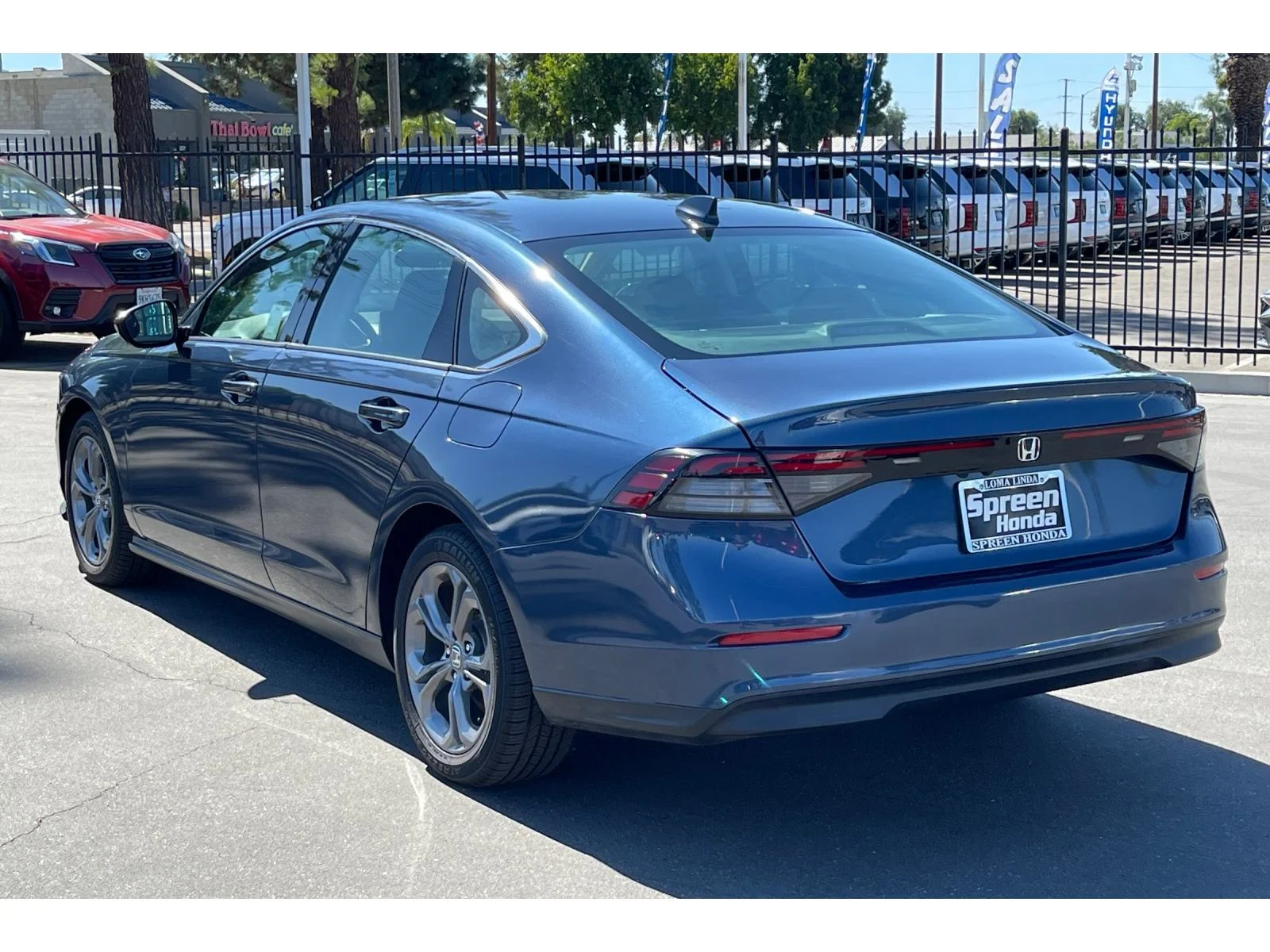 Used 2024 Canyon River Blue Metallic Honda EX image 3