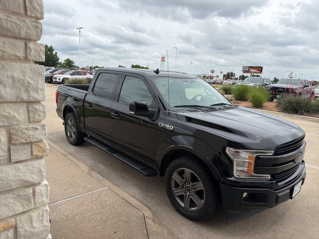 Used 2020 Black Ford LARIAT image 1