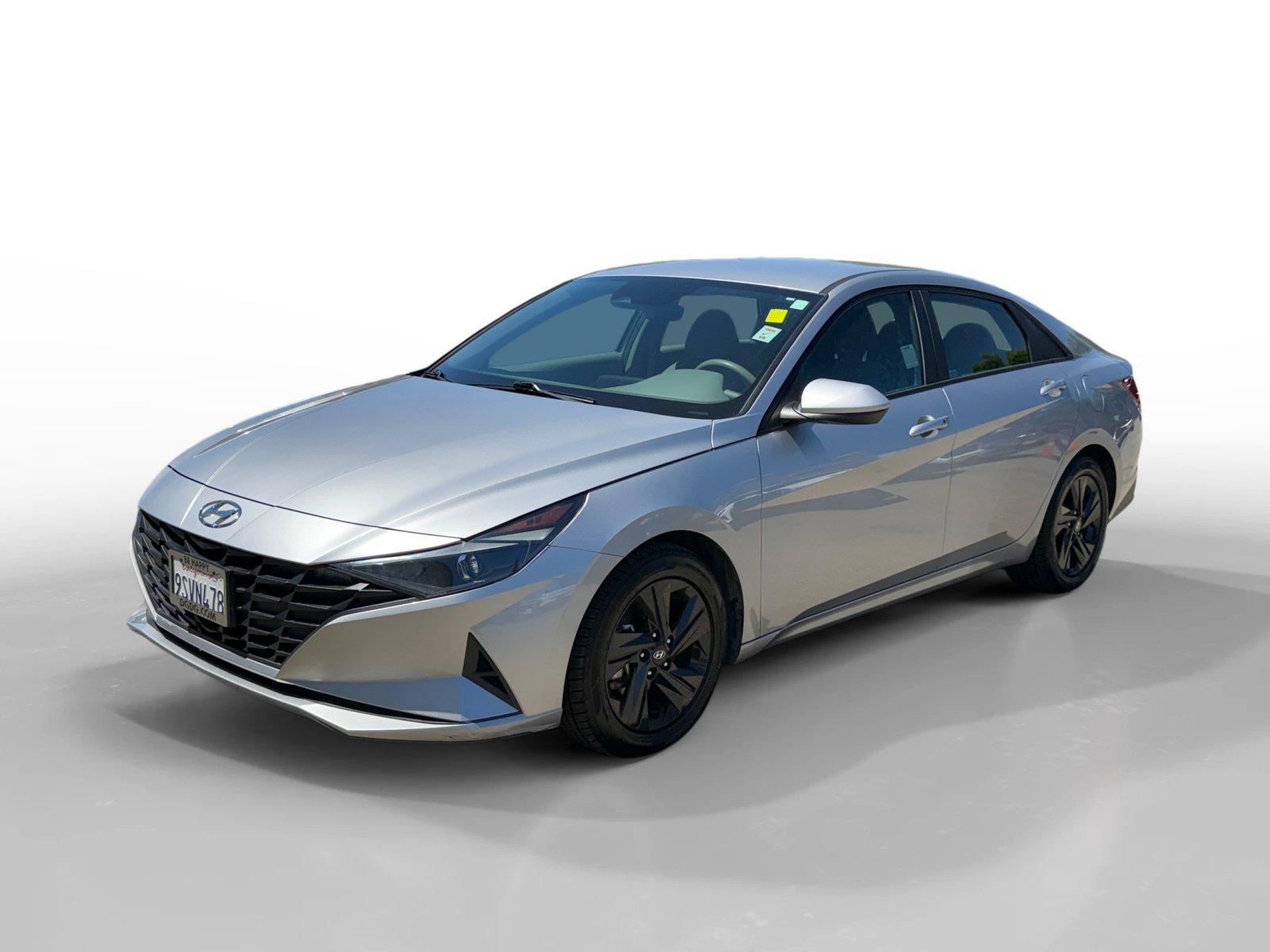 Certified Used 2021 Shimmering Silver Pearl Hyundai SEL image 1