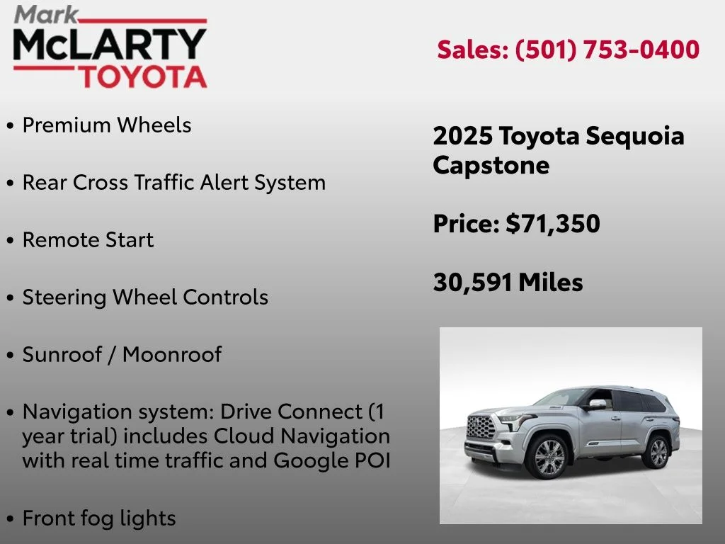 Used 2025 Silver Toyota Capstone image 30