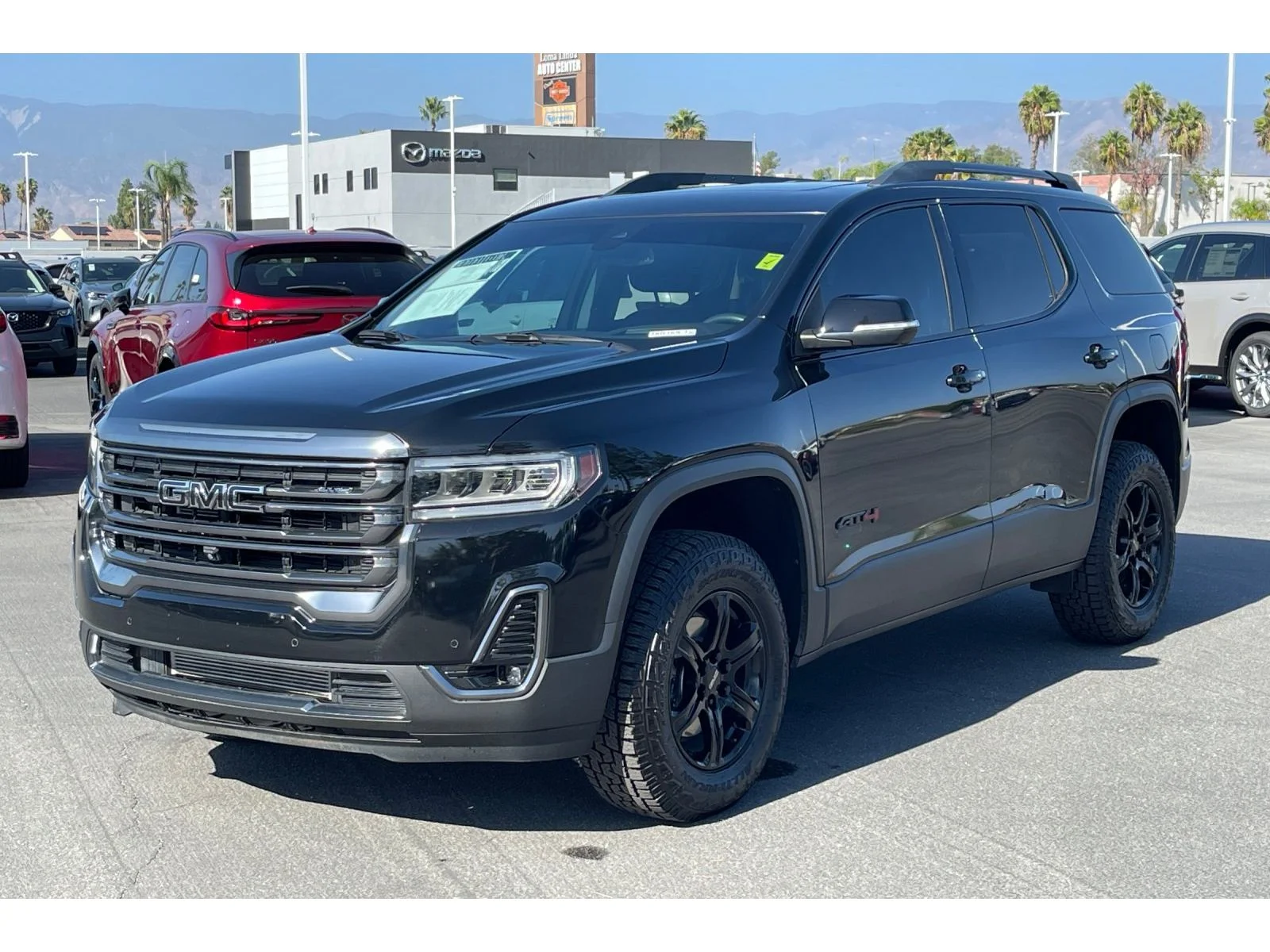 Used 2021 Ebony Twilight Metallic GMC AT4 image 2