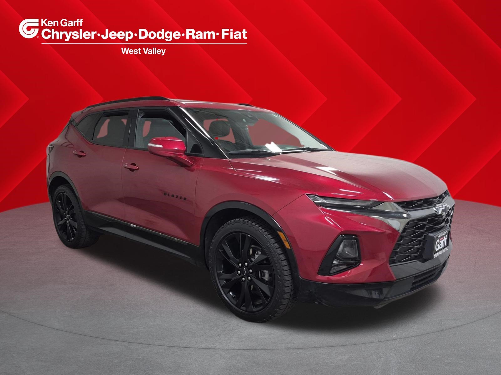 Used 2021 Cherry Red Tintcoat Chevrolet RS image 1