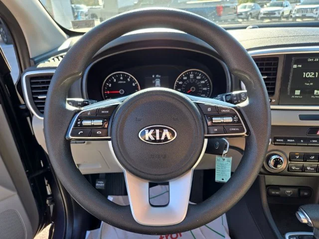 Used 2021 Blue Kia LX image 30