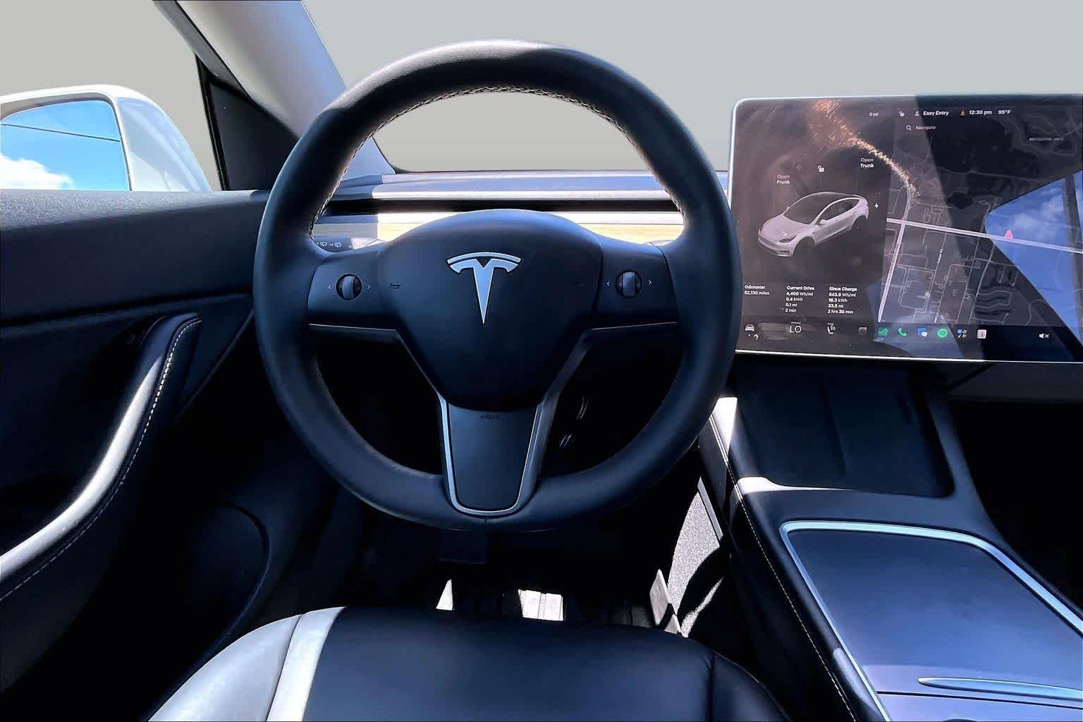 Used 2021 Pearl White Multi-Coat Tesla Long Range image 5