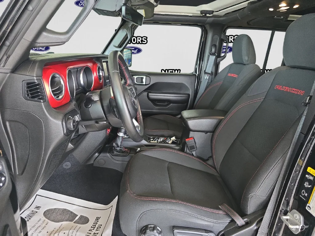 Used 2021 Black Clearcoat Jeep Unlimited Rubicon image 10