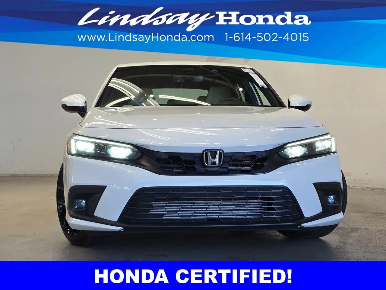 Certified Used 2023 Platinum White Pearl Honda Sport Touring image 2