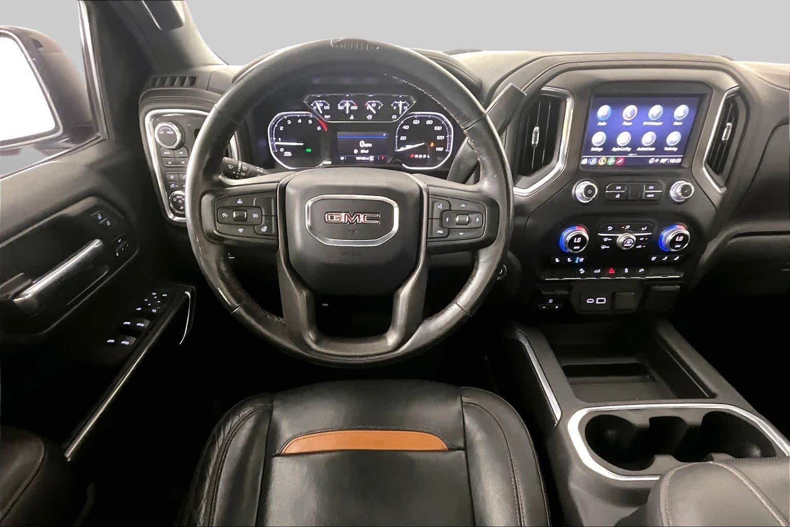 Used 2021 EBONY TWILIGHT METALLIC GMC AT4 image 6