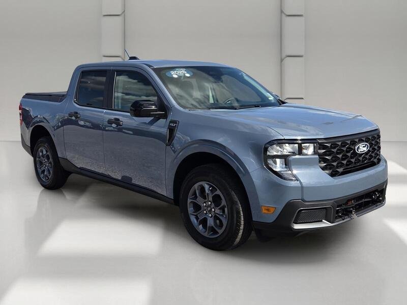 Used 2025 Azure Gray Metallic FORD XLT AWD SUPERCREW image 7