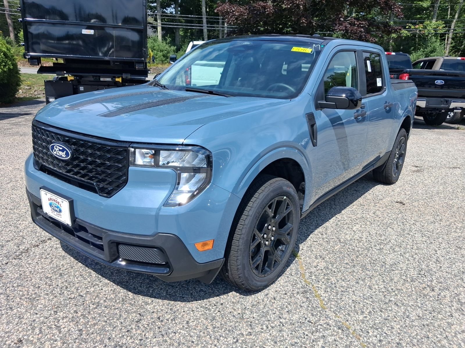 New 2026 Azure Gray Metallic Tri-Coat Ford XLT image 1