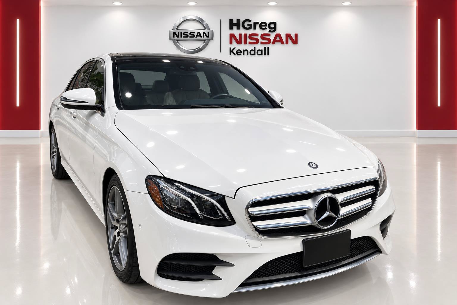 Used 2017 White Mercedes-Benz E 300 image 3