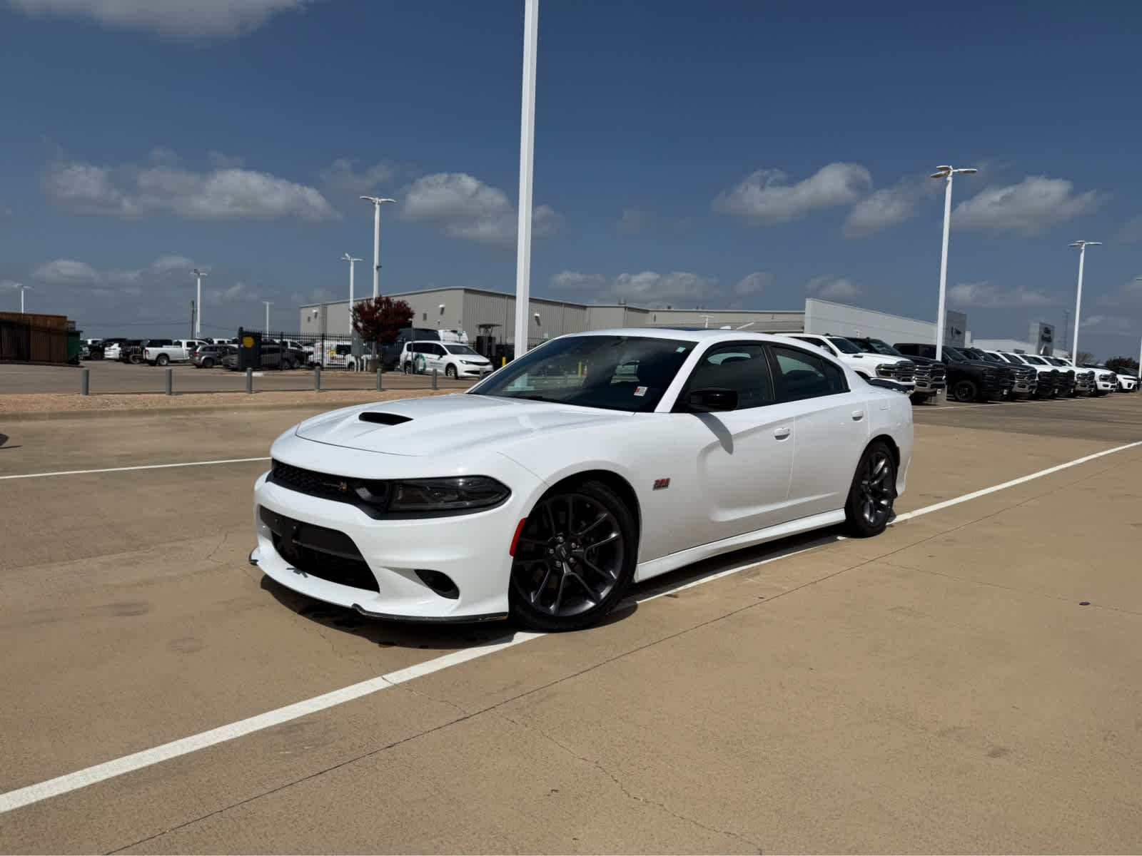 Certified Used 2023 White Knuckle Clearcoat Dodge Scat Pack image 2