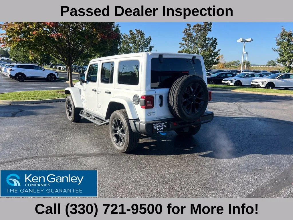Used 2024 White Jeep Sahara 4xe image 7