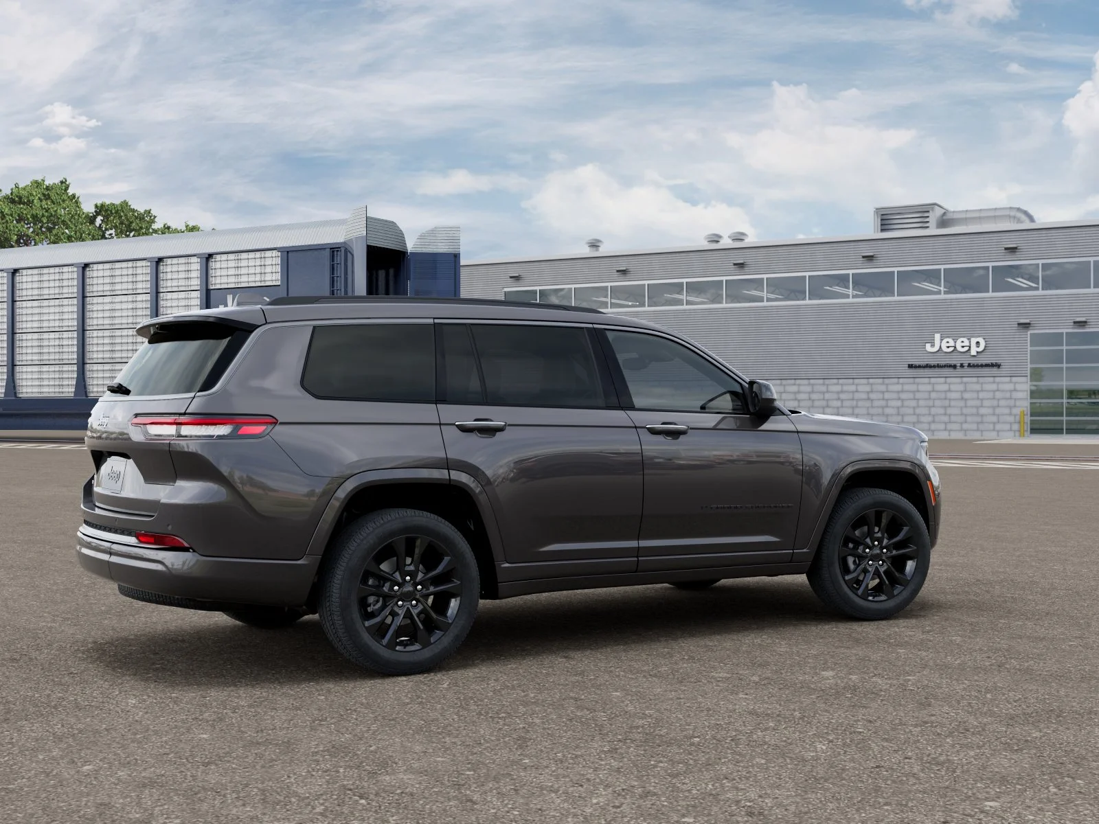 New 2026 Baltic Gray Metallic Clear-Coat Exterior Paint Jeep Limited image 2