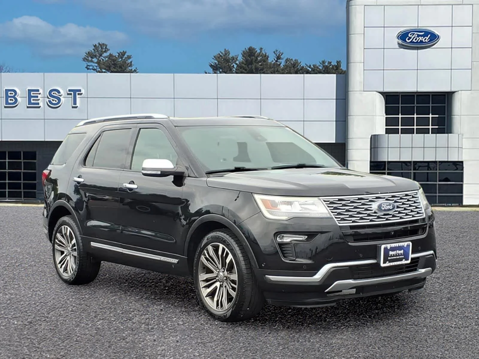 Used 2019 Agate Black Ford Platinum image 9