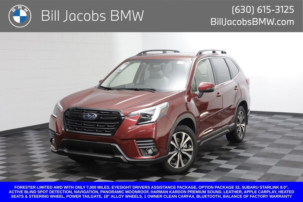 Used 2024 Crimson Red Pearl Subaru Limited image 1