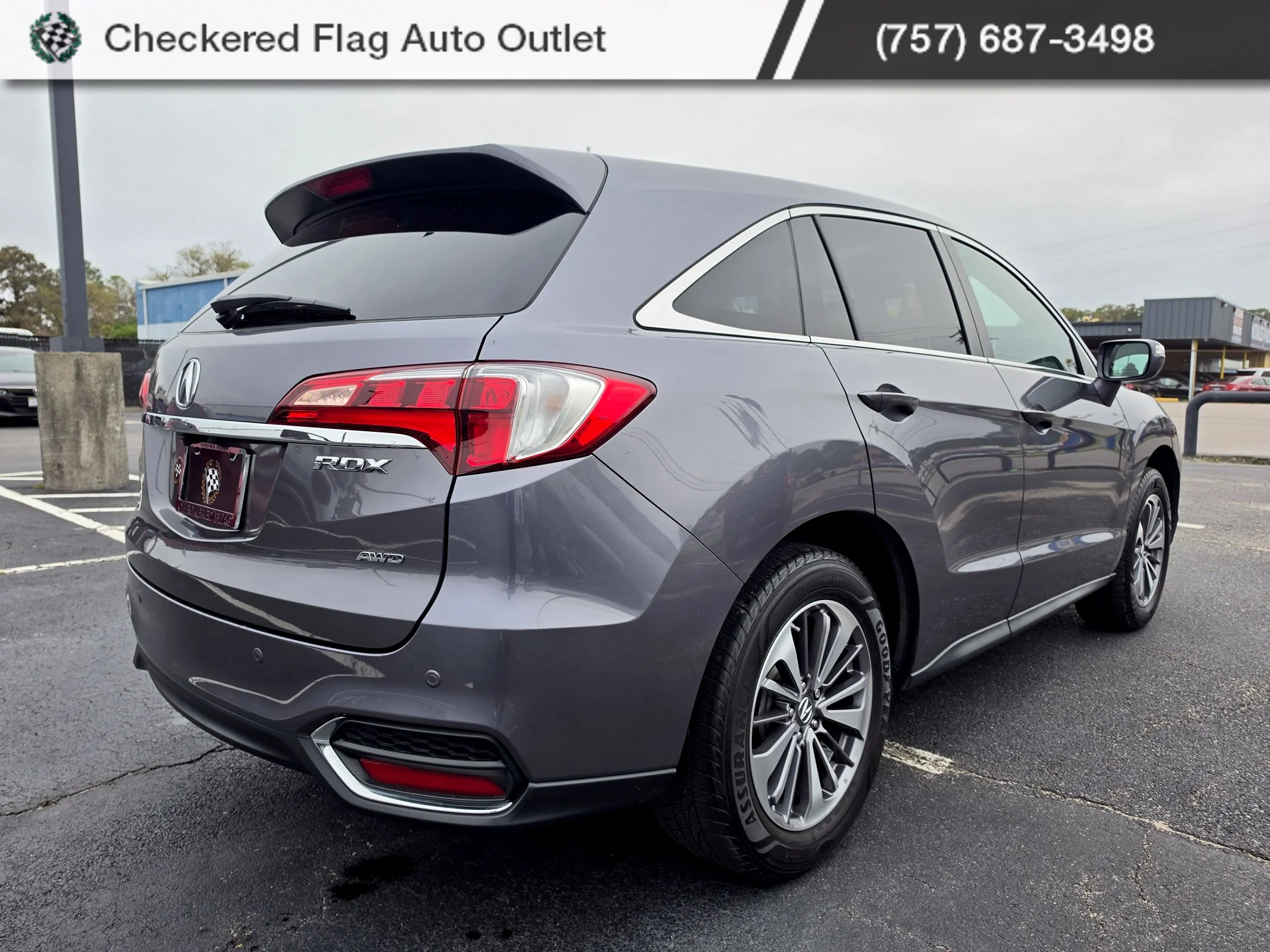 Used 2017 Modern Steel Metallic Acura Advance Package image 5