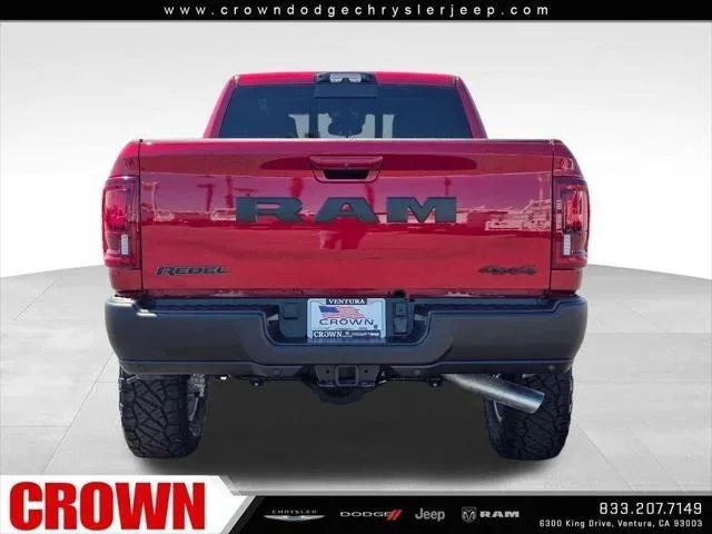 New 2026 Molten Red Pearlcoat RAM REBEL image 30