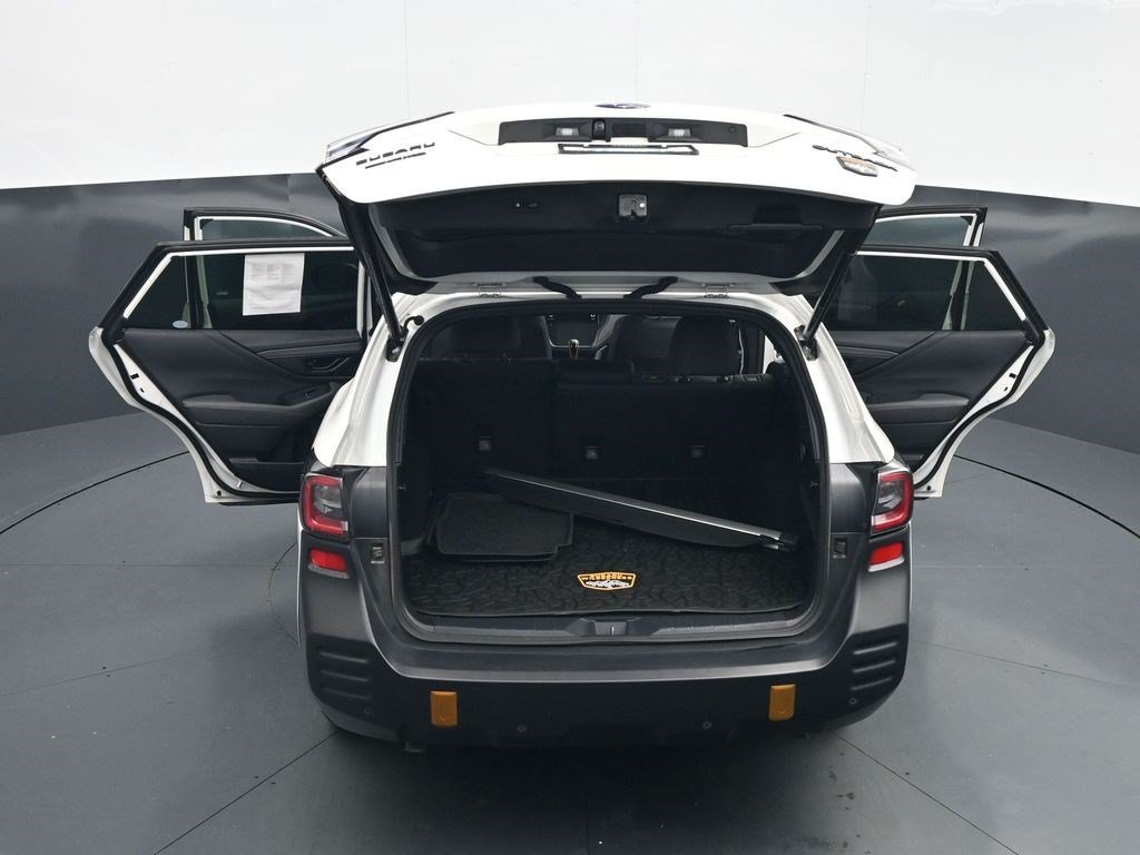 Used 2023 Crystal White Pearl Subaru Wilderness image 29