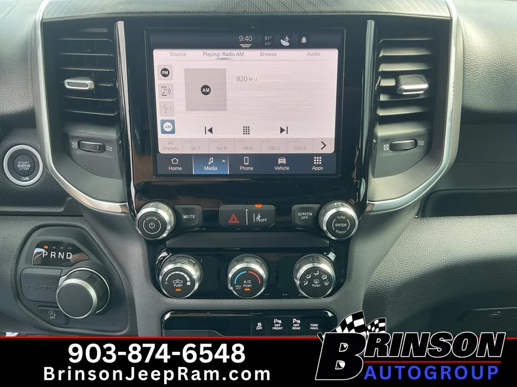 Used 2025 Bright White Clearcoat Ram Lone Star image 26