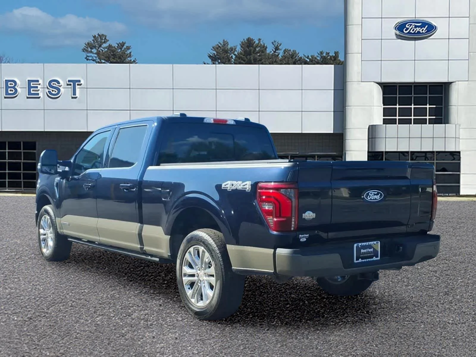 Used 2025 Antimatter Blue/Marsh Gray Ford King Ranch image 4