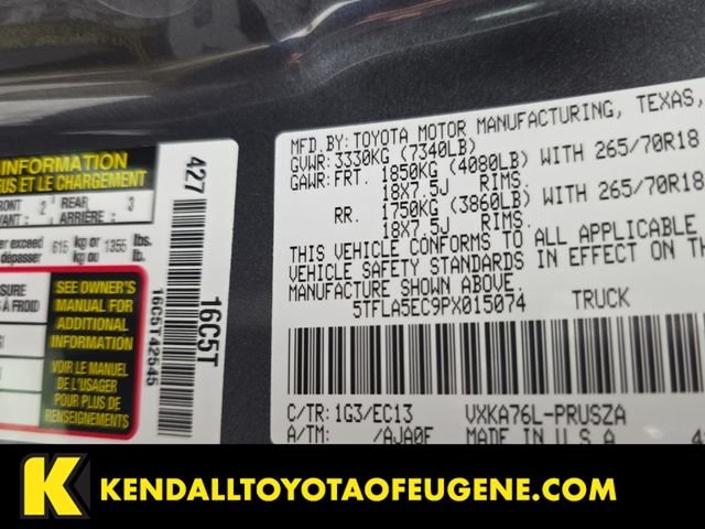 Used 2023 Gray Toyota SR5 image 10