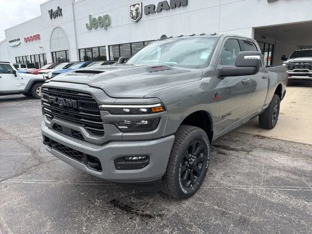 New 2026 Ceramic Gray Clear-Coat Exterior Paint RAM Laramie image 2