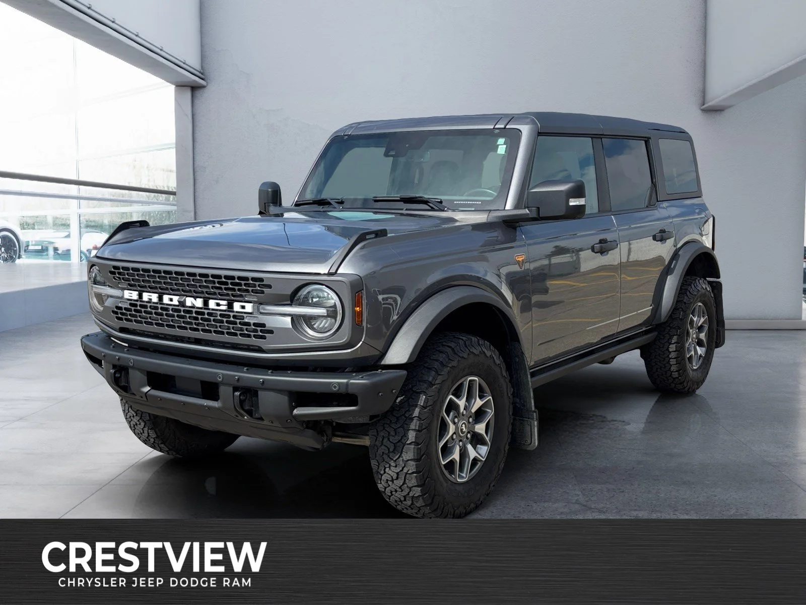 Used 2024 Gray Ford Badlands image 1