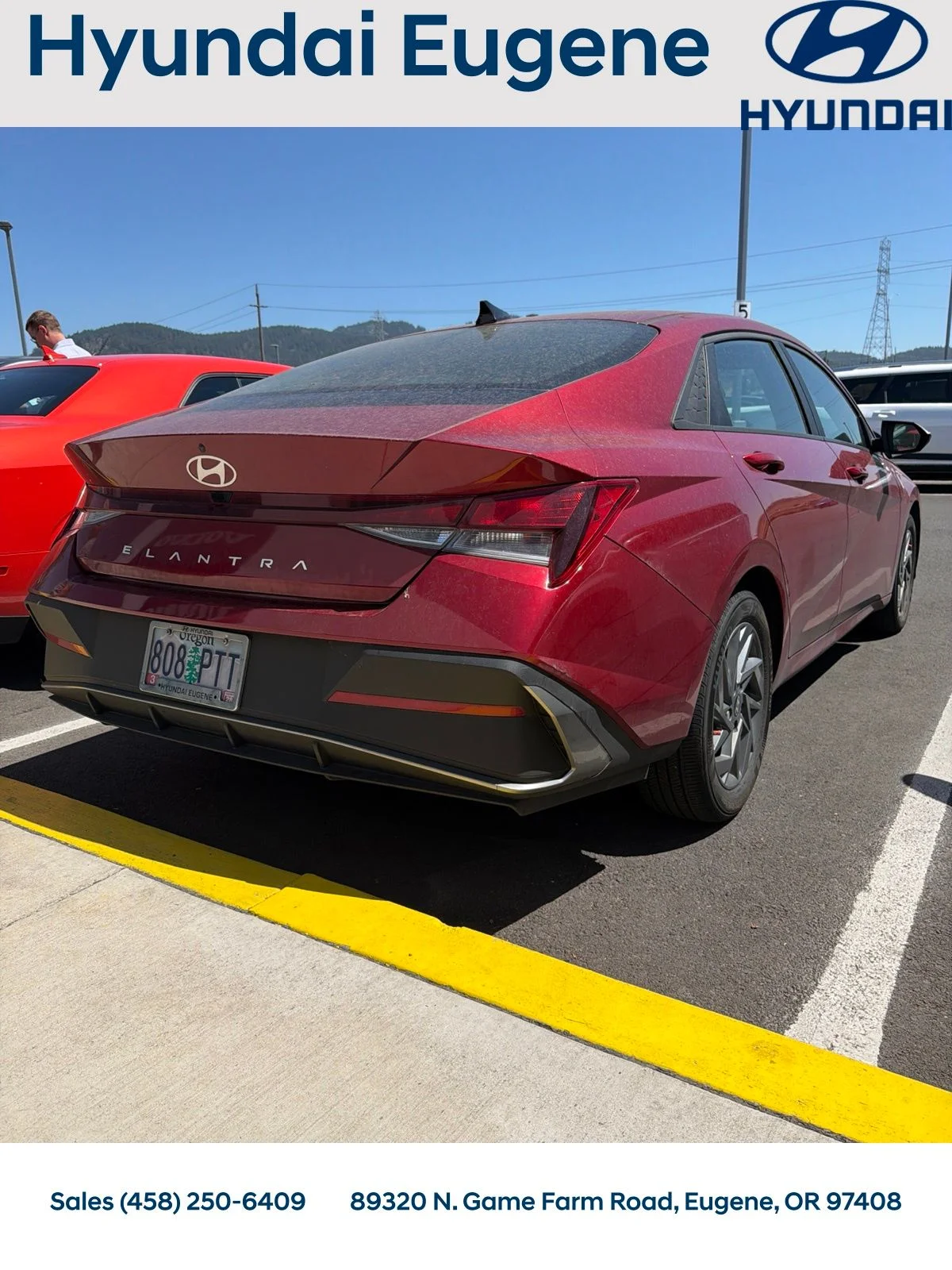 Used 2024 Red Hyundai SEL image 7