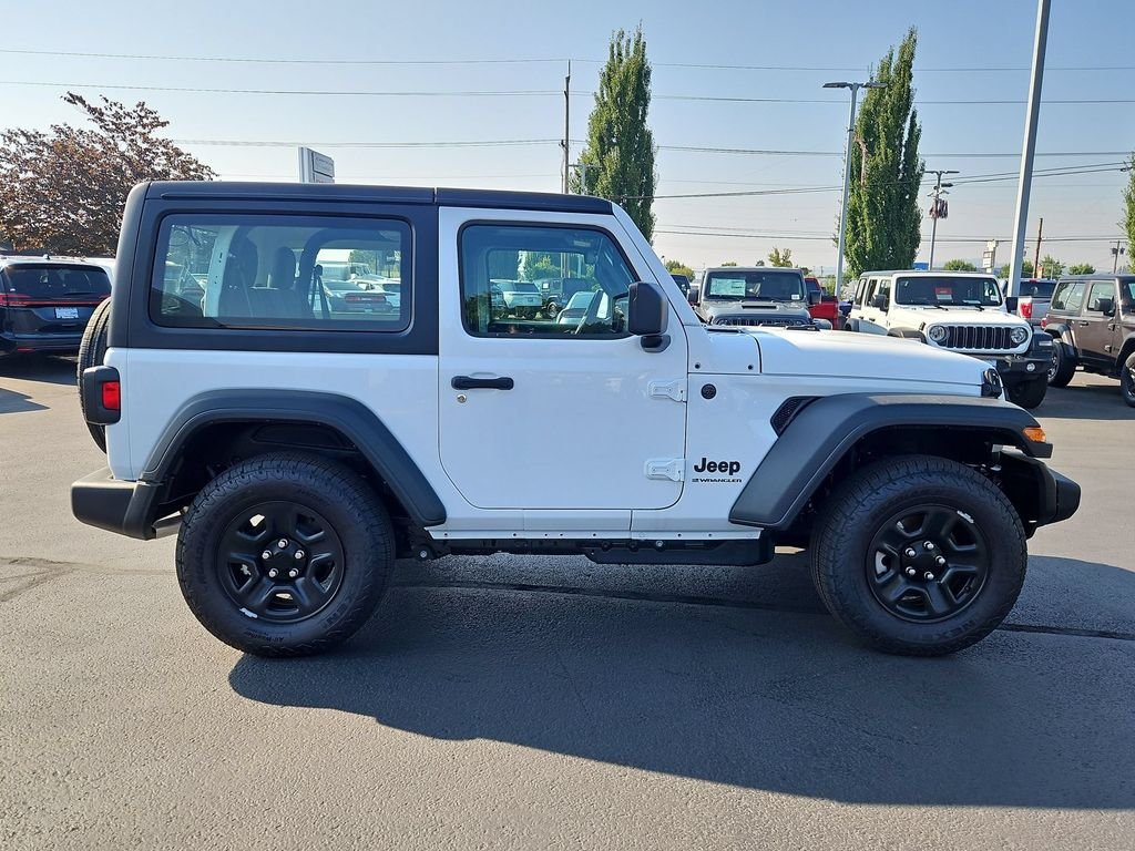 New 2026 Bright White Clearcoat Jeep Sport image 7