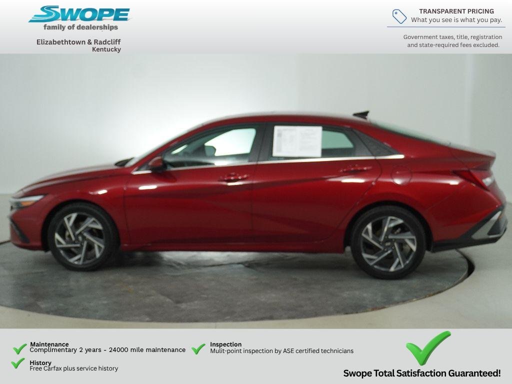 Used 2025 Ultimate Red Hyundai SEL Convenience image 6