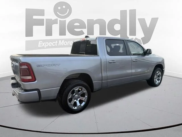 Used 2021 Billet Silver Metallic Clearcoat Ram Big Horn/Lone Star image 8